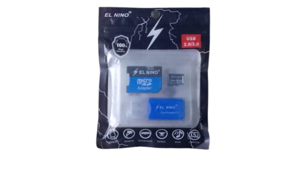 Micro SD  de 32 Gb  clase 10 con adaptadores  USB y CARD