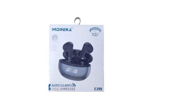 Audífonos  inalámbricos  recargables true Wireless MOREKA táctiles con carcasa para recargar los audífonos - Imagen 2