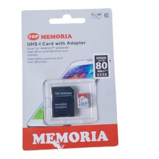 Micro SD  de 16GB Clase 10 con Adaptador CARD