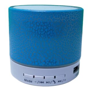 Mini Bocina SPEAKER Bluetooth, USB, Micro SD Color Azul