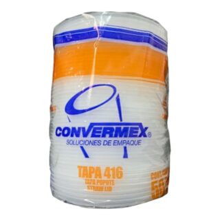 Tapa plástica 416 Convermex 50pz